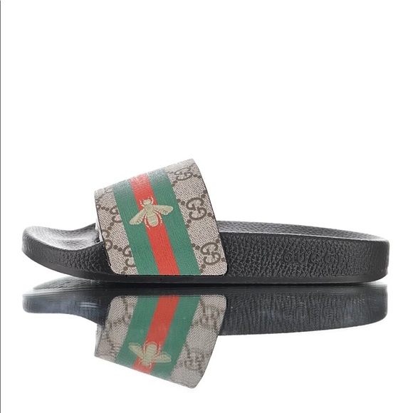 bee gucci sliders